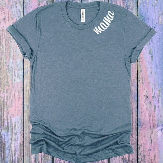 Mama Collar Graphic Tee