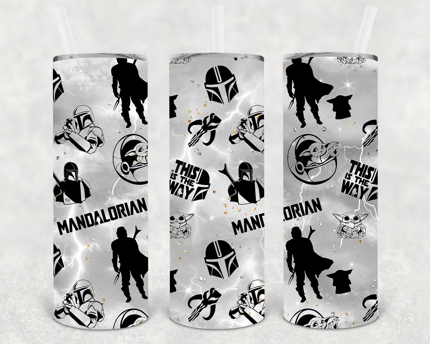 Mando 20 oz Skinny Tumbler