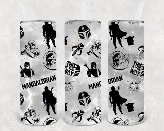 Mando 20 oz Skinny Tumbler