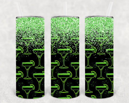 Margaritas 20 oz Skinny Tumbler