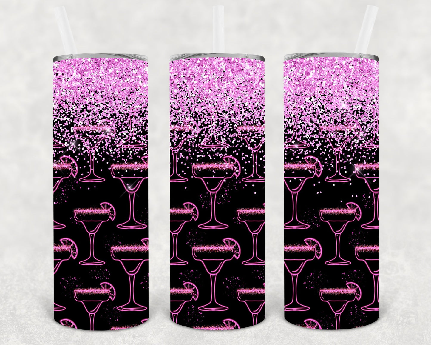 Margaritas 20 oz Skinny Tumbler