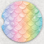 Car Coaster Set - Mermaid Scales