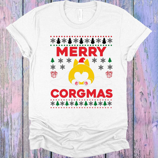 Merry Corgmas Graphic Tee