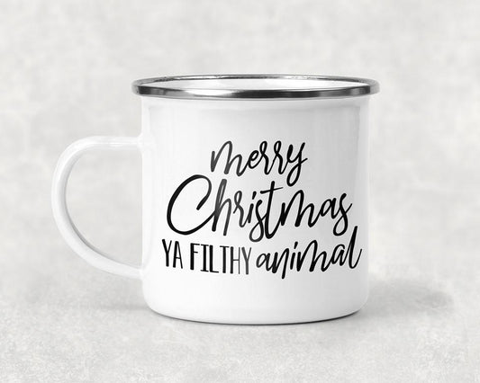 Merry Christmas Ya Filthy Animal Mug