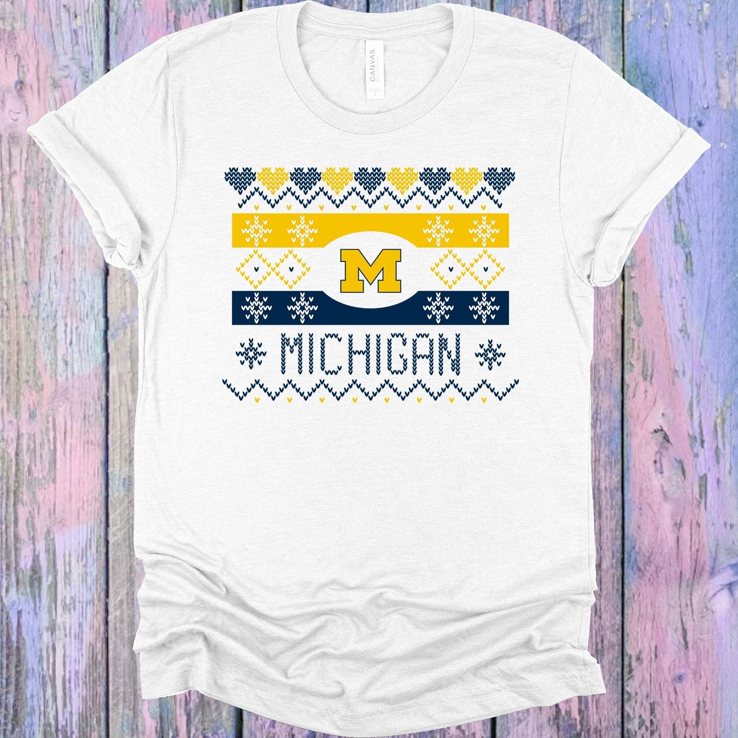 Michigan Ugly Sweater Graphic Tee