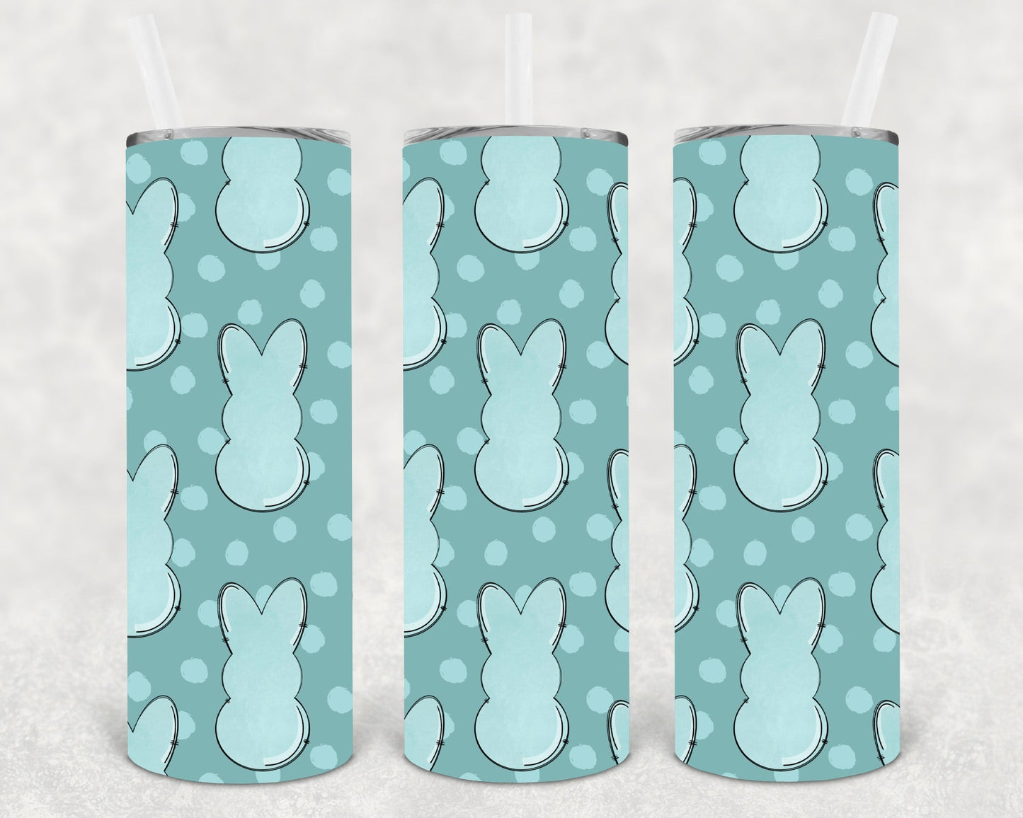 Mint Peeps 20 oz Skinny Tumbler