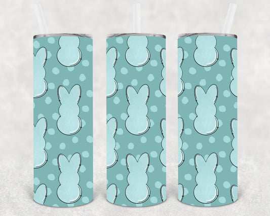 Mint Peeps 20 oz Skinny Tumbler