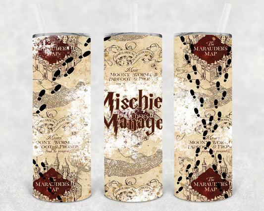 Mischief Manager 20 oz Skinny Tumbler