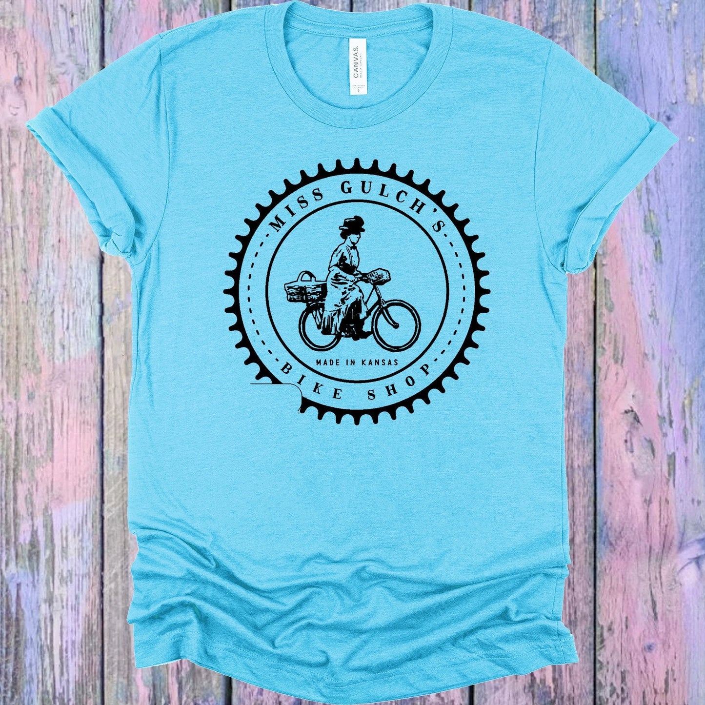 Miss Gulchs Bike Shop Graphic Tee