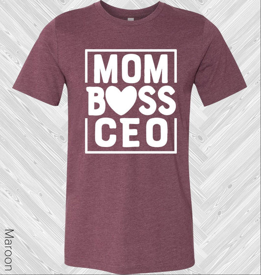 Mom Boss CEO Graphic Tee