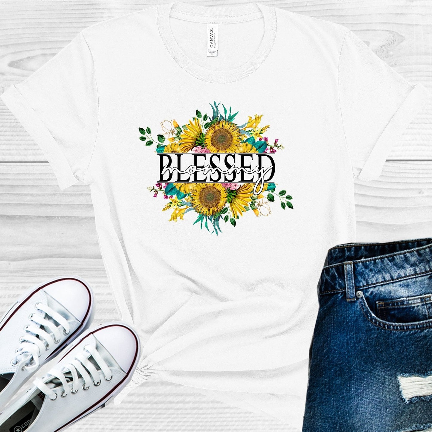 Blessed Mommy Graphic Tee