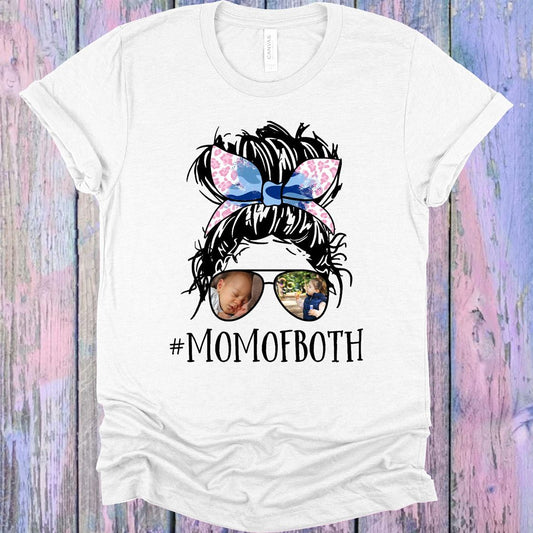 Mom of Both with Photo Lenses Graphic Tee