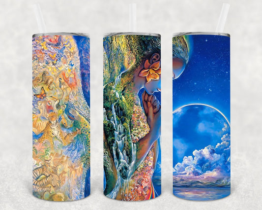 Mother Earth 20 oz Skinny Tumbler