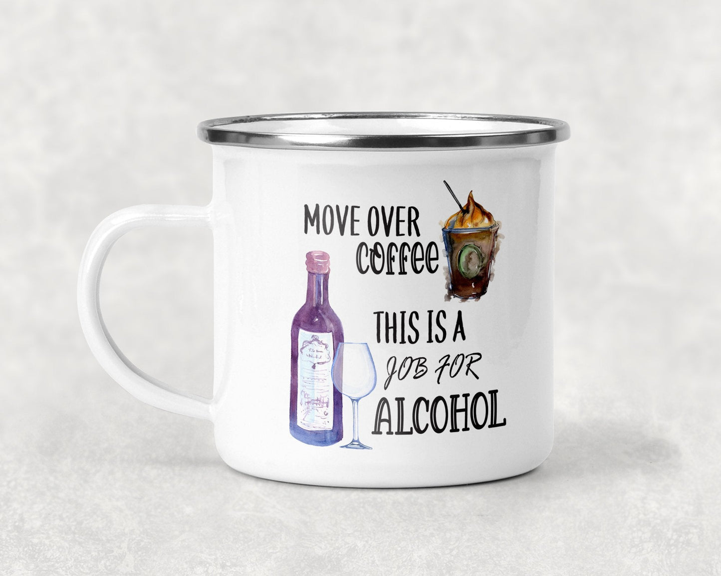 Move Over Coffee This is a Job for Alcohol Coffee Mug