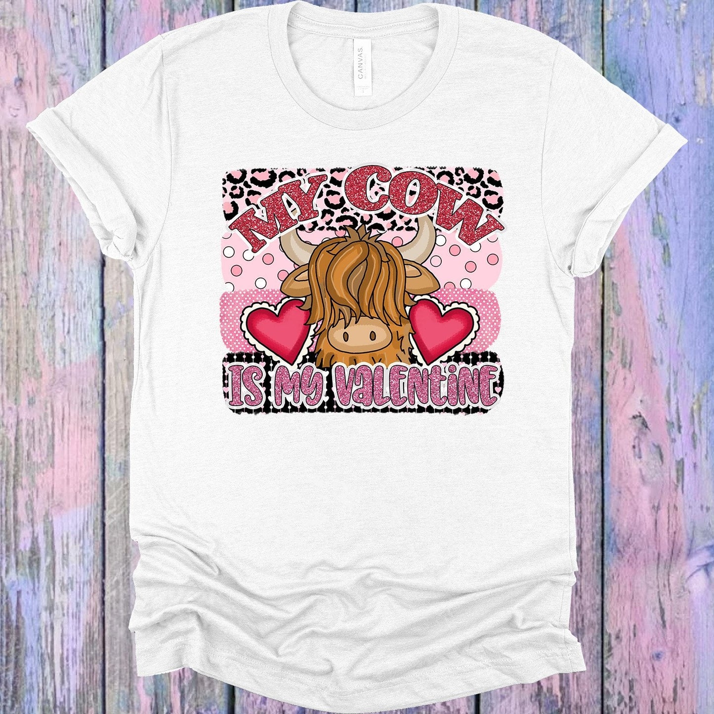 My Cow is My Valentine Graphic Tee