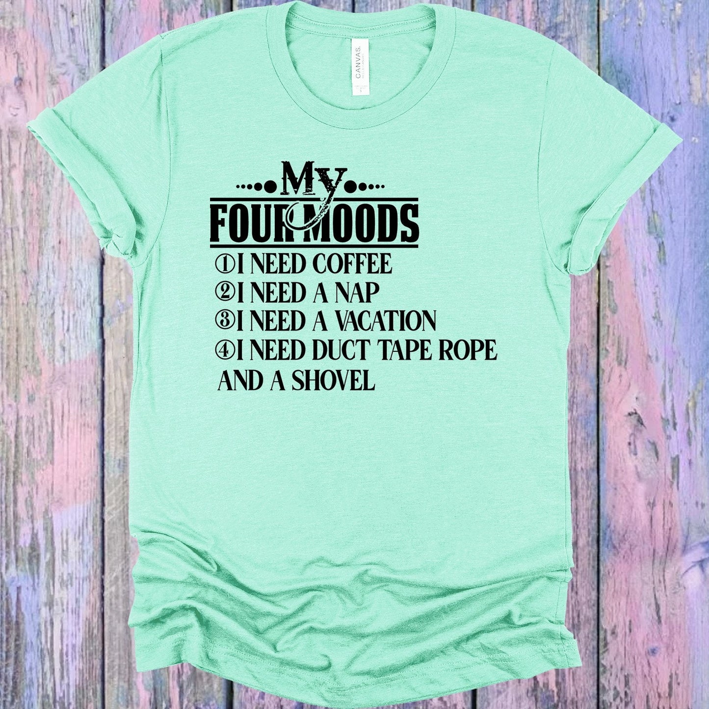 My Four Moods Graphic Tee