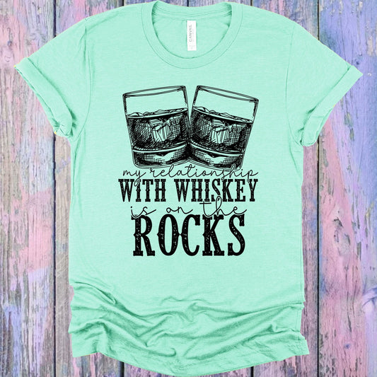 My Relationship with Whiskey is on the Rocks Graphic Tee