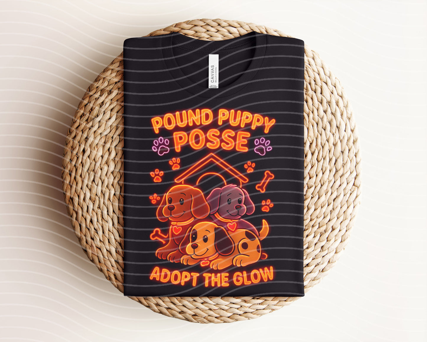 Adopt the Glow Neon Graphic Tee