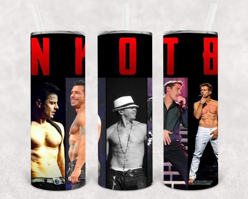 New Kids on the Block 20 oz Skinny Tumbler