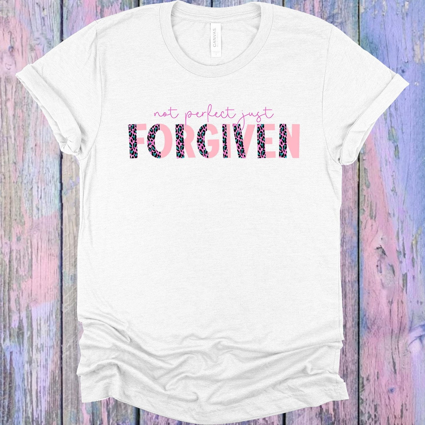 Not Perfect Just Forgiven Graphic Tee