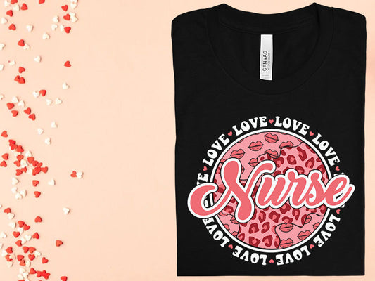 Nurse Love Graphic Tee