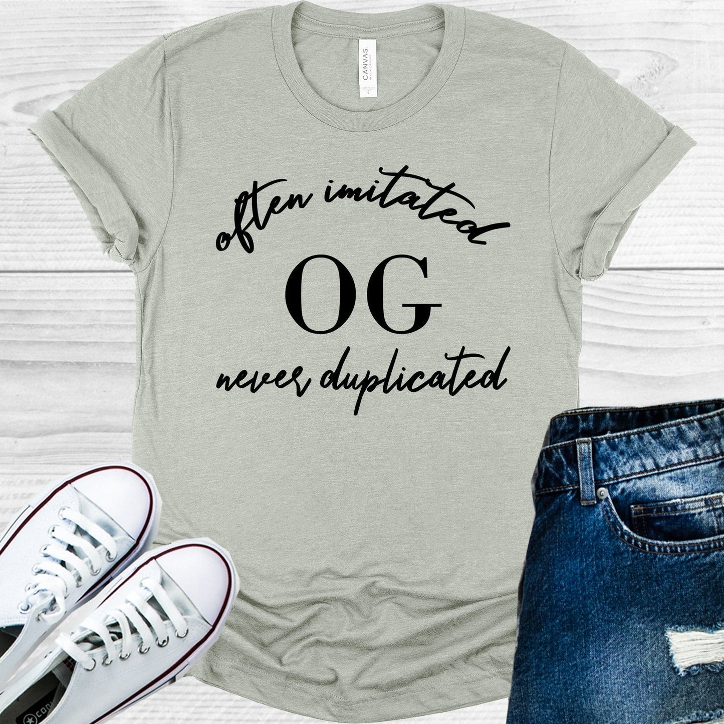 OG Often Imitated Never Duplicated Graphic Tee