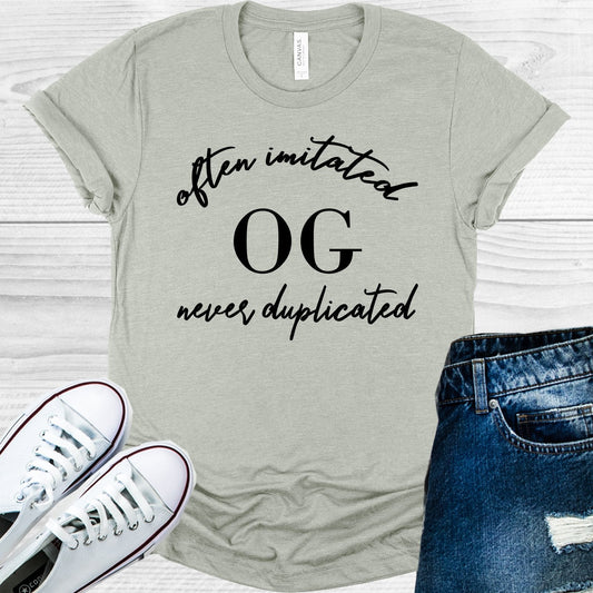 OG Often Imitated Never Duplicated Graphic Tee