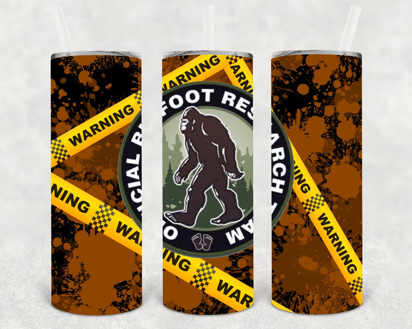 Official Bigfoot Research Team 20 oz Skinny Tumbler
