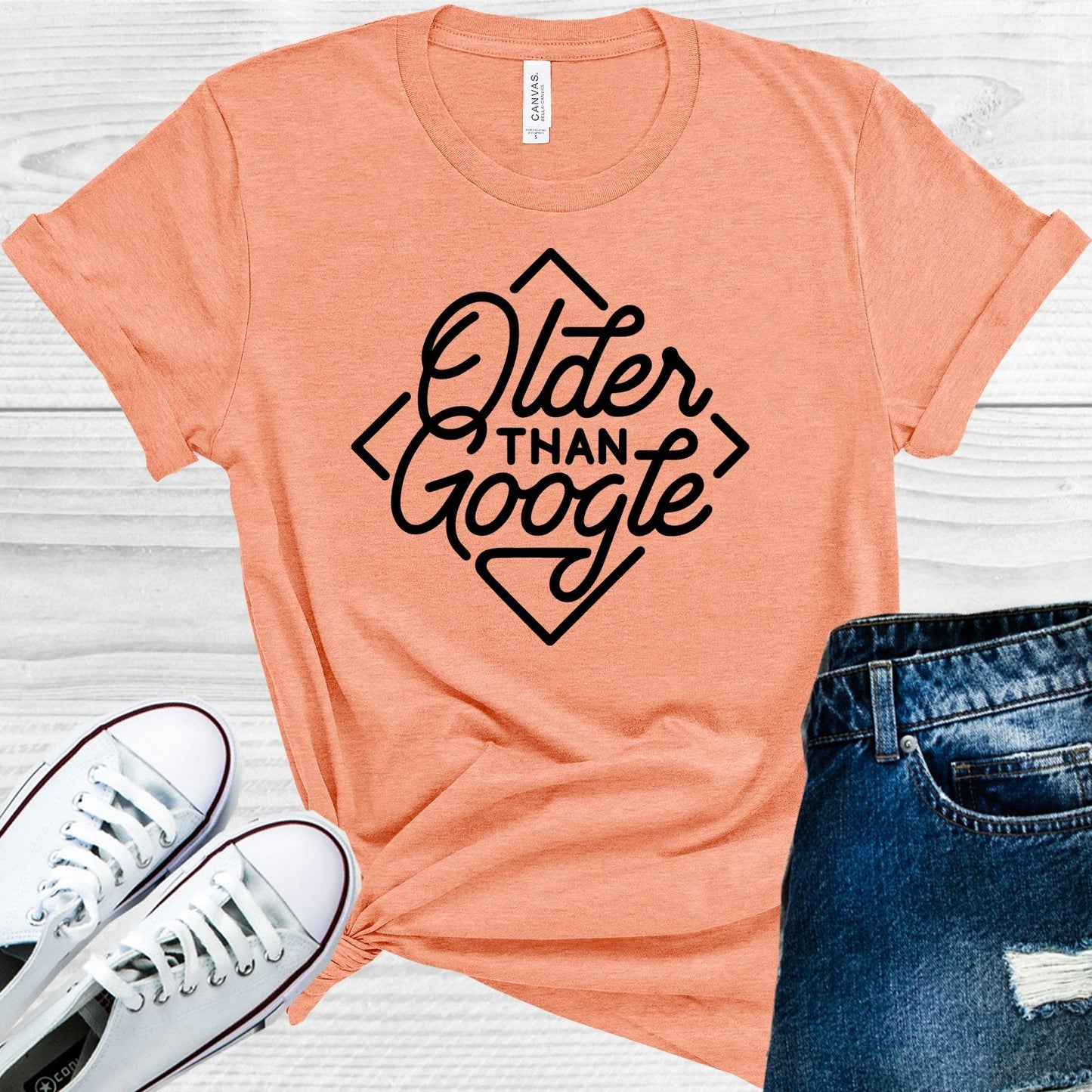 Older Than Google Graphic Tee