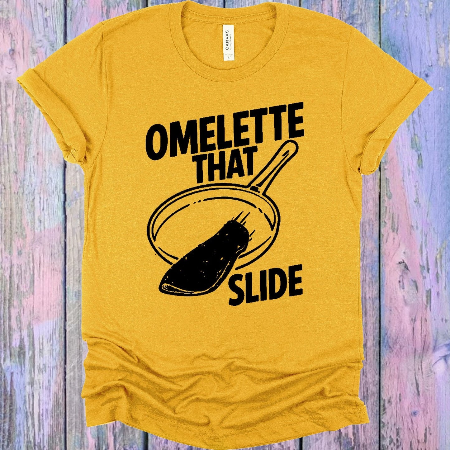Omelette That Slide Graphic Tee