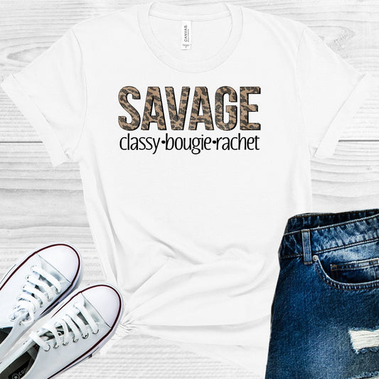Savage Classy Bougie Rachet Graphic Tee