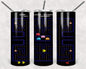PacMan 20 oz Skinny Tumbler