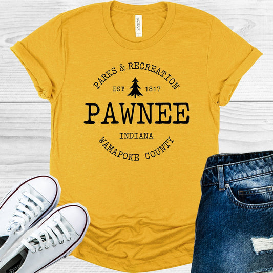 Parks & Recreation Pawnee Indiana Graphic Tee