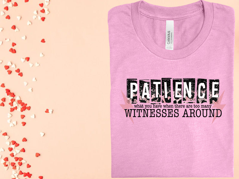 Patience Graphic Tee
