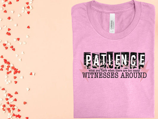 Patience Graphic Tee