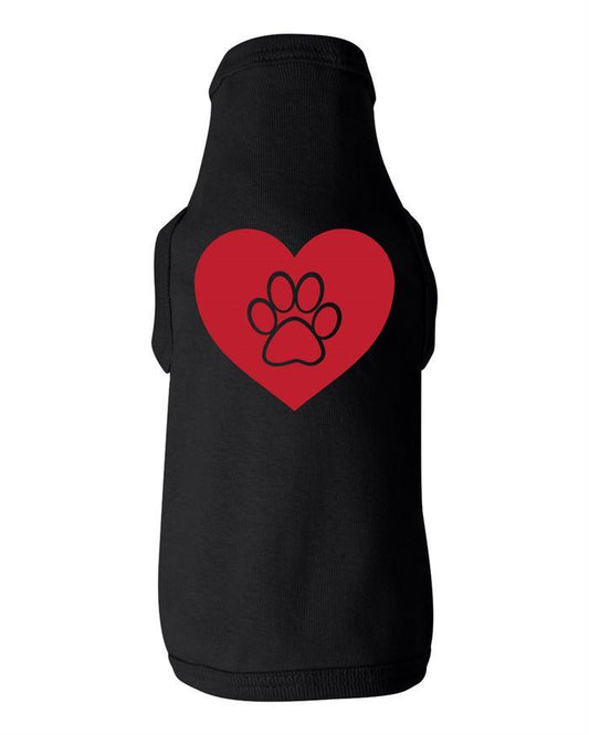 Paw Heart Dog Shirt