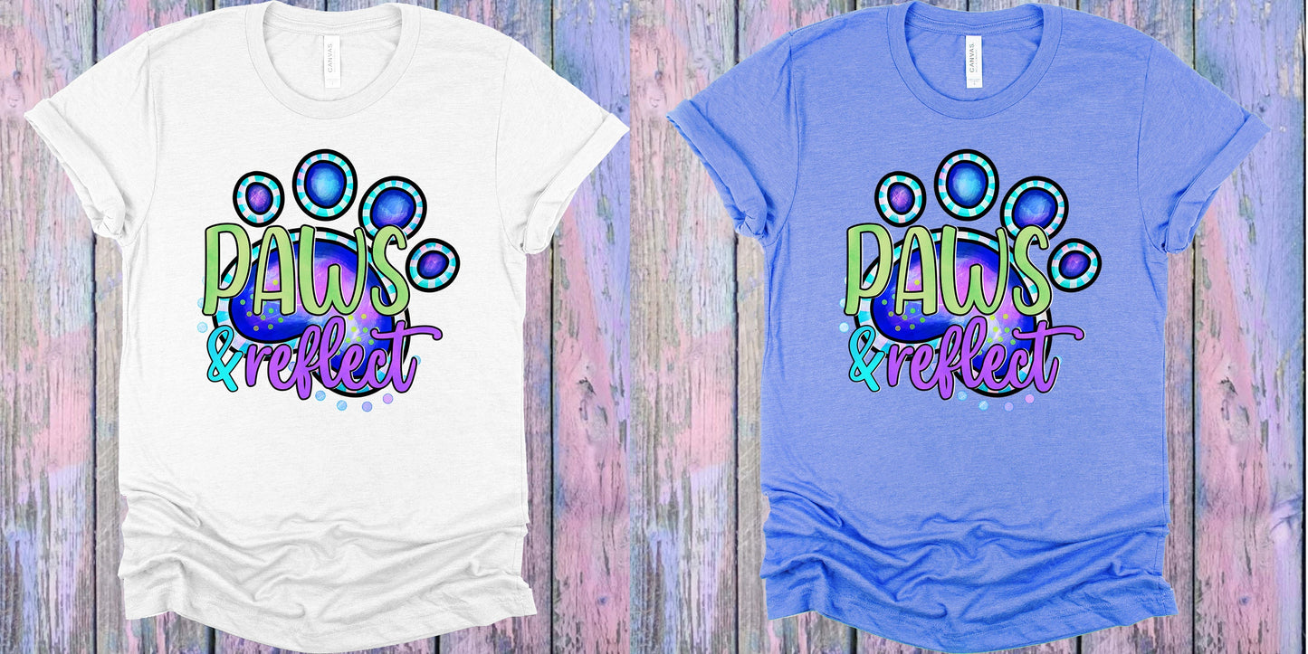 Paws & Reflect Graphic Tee