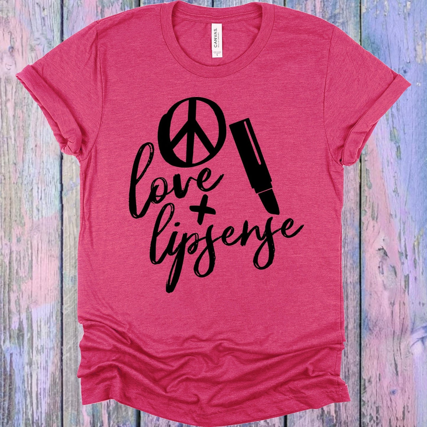 Peace Love Lipsense Graphic Tee