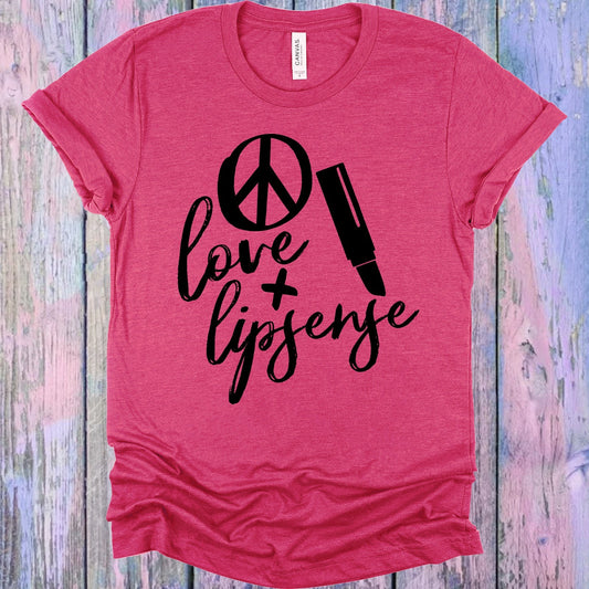 Peace Love Lipsense Graphic Tee
