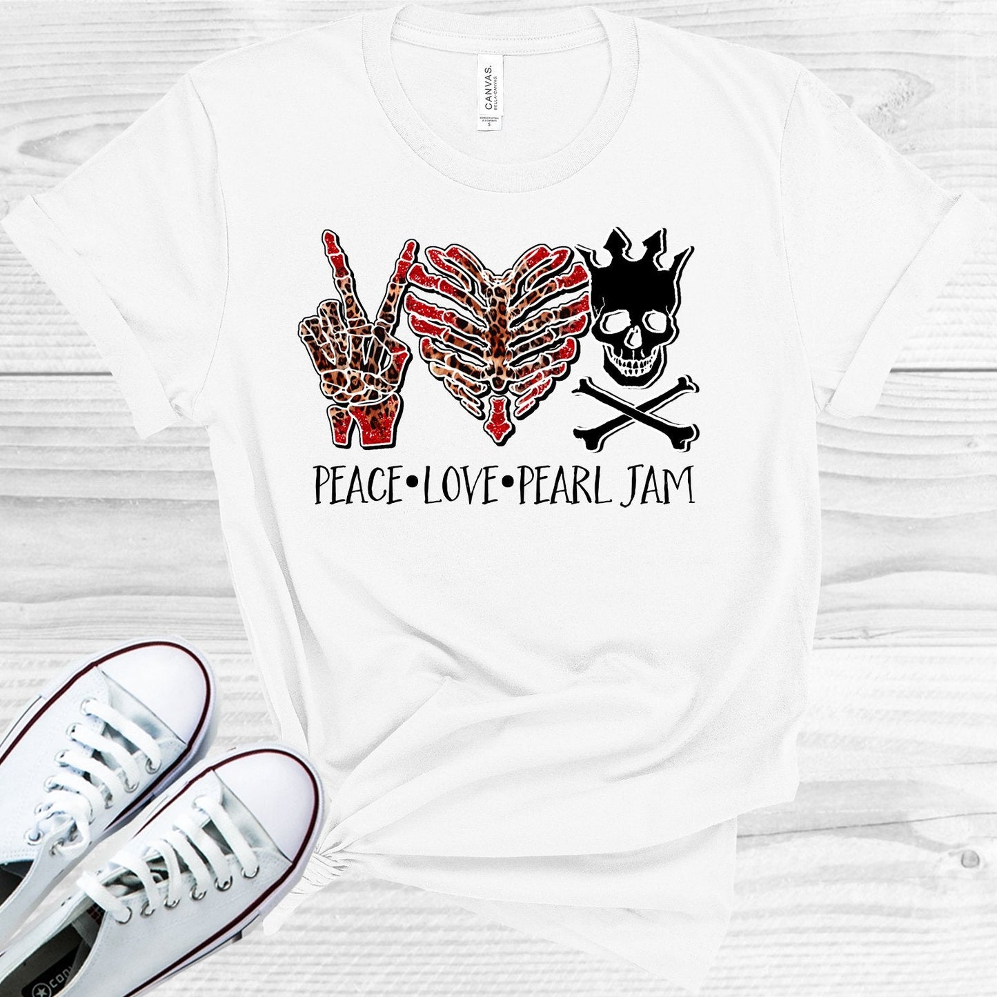 Peace Love Pearl Jam Graphic Tee