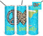Peace Love Salty 20 oz Skinny Tumbler