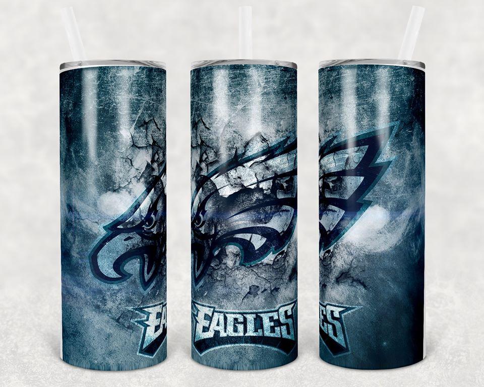 Philadelphia Eagles 20 oz Skinny Tumbler