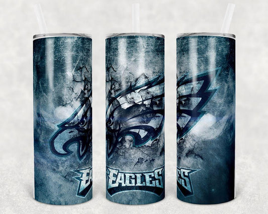 Philadelphia Eagles 20 oz Skinny Tumbler