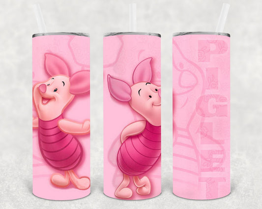 Piglet 20 oz Skinny Tumbler