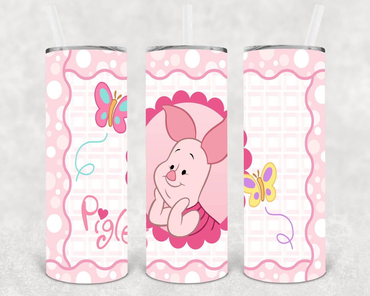 Piglet 20 oz Skinny Tumbler