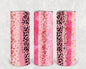 Pink Brushstrokes 20 oz Skinny Tumbler