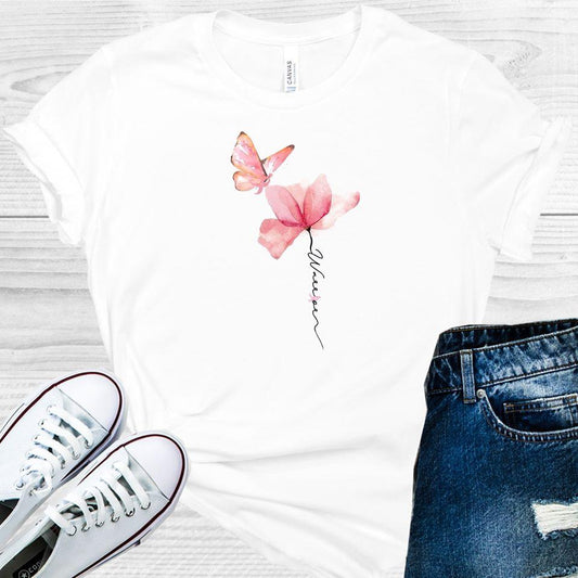 Pink Ribbon Warrior Graphic Tee