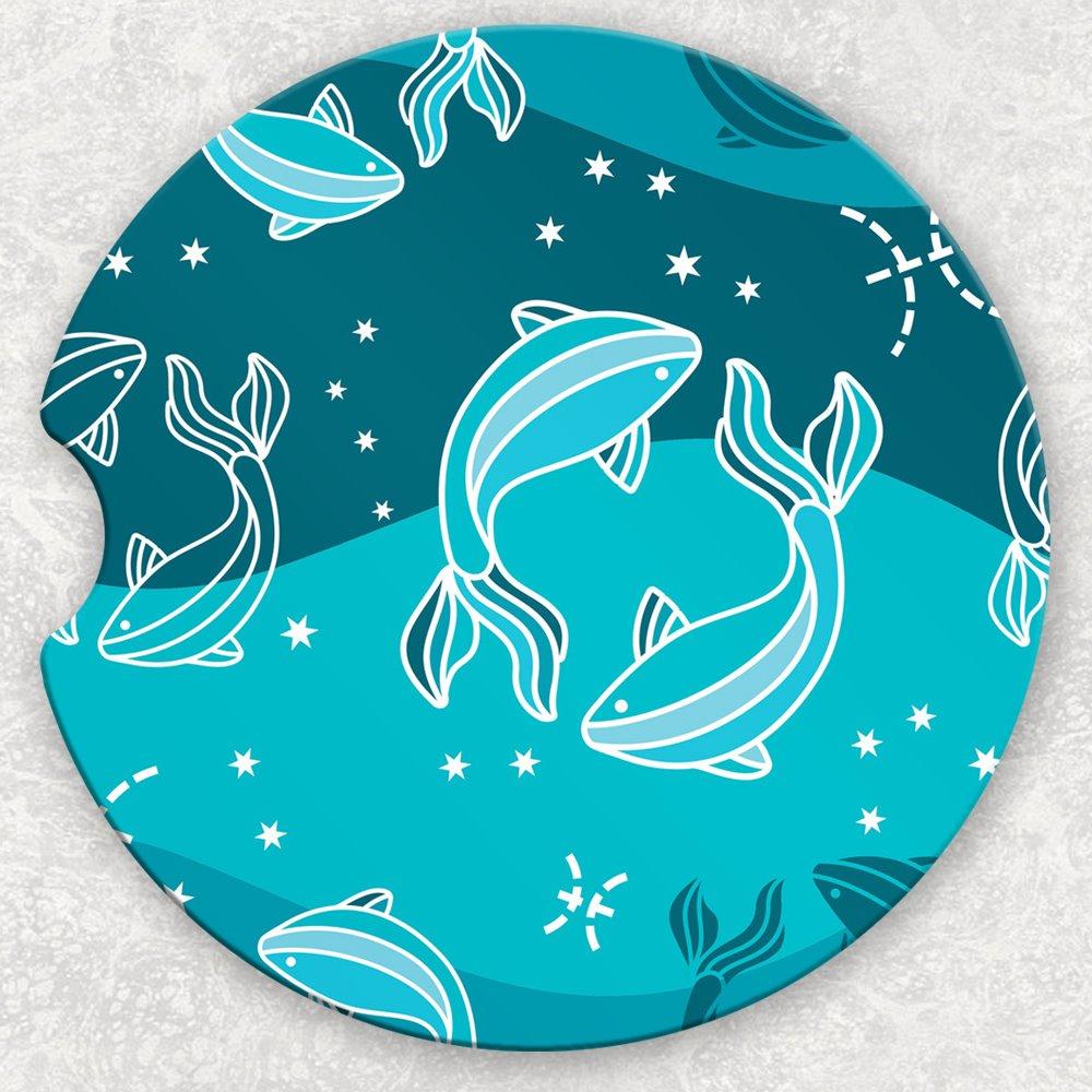 Car Coaster Set - Pisces