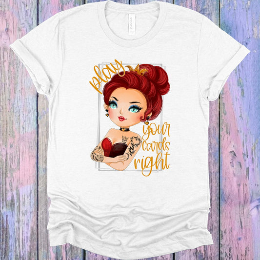Play Your Cards Right Graphic Tee