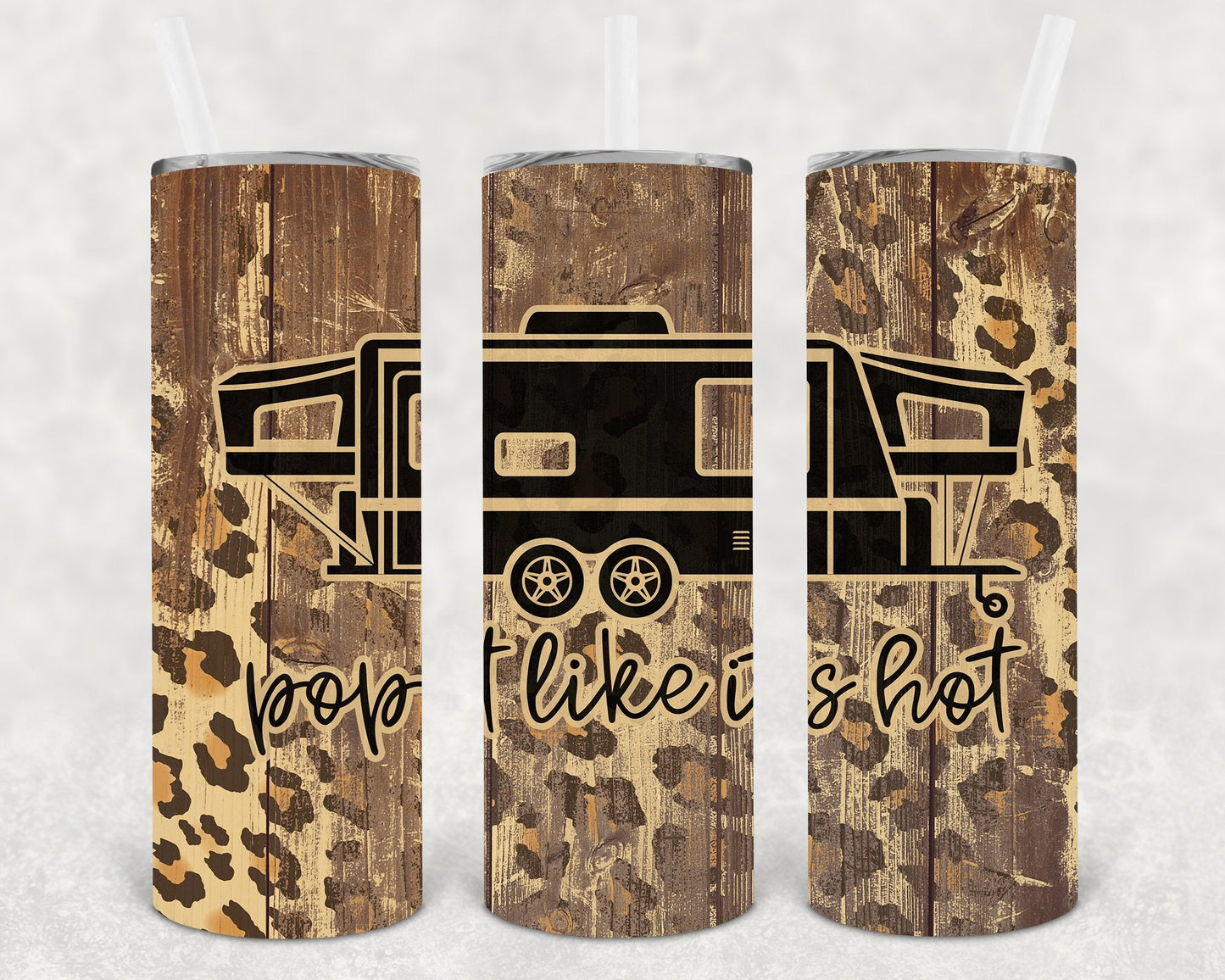 Pop It Like It's Hot 20 oz Skinny Tumbler